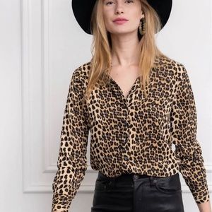 The Shirt by Rochelle Behrens blouse size Small